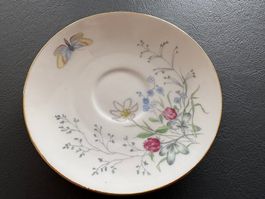 Porzellan Kaffee/Tee-U`teller Schmetterling Seltmann-Weiden
